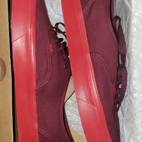 Vans rare color way port wine red NWT mens 11 - Picture 2 of 16